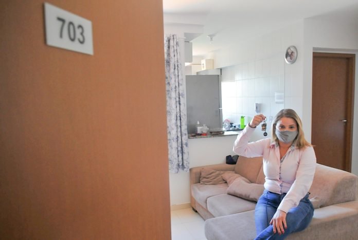 Beatriz Alves Siqueira, selecionada pela Codhab e por uma associação -É a realização de um dos meus maiores sonhos Foto Joel Rodrigues Agência Brasília