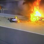F1: após sair do carro em meio ao fogo Grosjean mostra as mãos queimadas