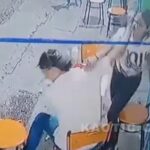 Vídeo: homem tenta bater em mulher e acaba apanhando dela