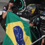 F1: uma vitória impressionante de Hamilton com direito a bandeira do Brasil