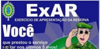 Forças Armadas convocam reservistas para o Exercício de Apresentação da Reserva 
