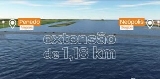 Obra histórica do Ministério dos Transportes para o Baixo São Francisco vai beneficiar 80 mil pessoas entre Alagoas e Sergipe