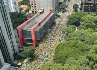 750 mil pessoas participaram de manifestação na Paulista
