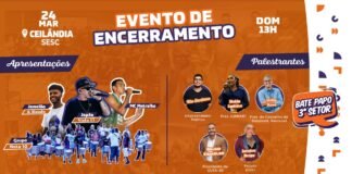 Bate Papo 3º Setor: Encerramento do Circuito neste domingo (24), as 13h, SESC Ceilândia