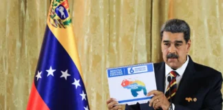 Maduro promulga lei para anexar parte da Guiana à Venezuela