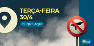 Veja a rota do fumacê nesta terça-feira (30)