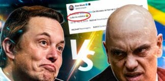 Musk denucia Moraes por intervir nas eleições de 2022