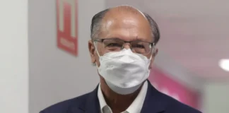 Alckmin com Covid-19 pela segunda vez