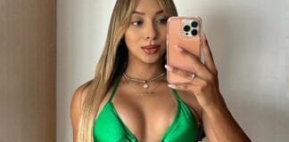 Ana Flávia com “tudo” dentro do verdinho