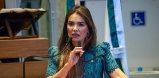 Deputada Paula Belmonte faz alerta sobre contaminação do Rio Melchior