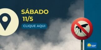Veja a rota do fumacê neste sábado (11)