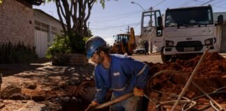 Ramais de água do DF estão sendo substituídos