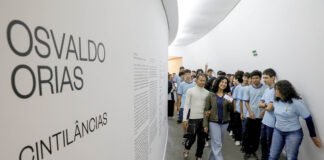Alunos de Ceilândia vivenciam arte contemporânea em visita ao Museu Nacional