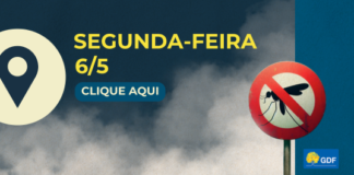 Veja a rota do fumacê nesta segunda-feira (6)