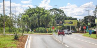 Novo retorno na DF-079 facilita acesso aos moradores de Águas Claras e Park Way