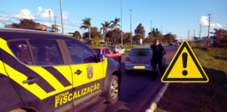 Carro não licenciado e com 458 infrações é flagrado no Jardim Botânico