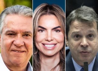 Peças e movimentações no tabuleiro político