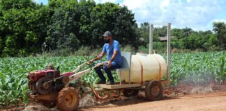 Produtor rural cria projetos de implementos para facilitar o trabalho agrícola