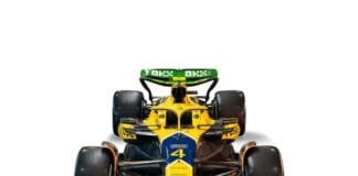 Em homenagem a Senna McLaen pinta carros das cores do seu capacete para Mônaco, veja as fotos