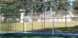 Inauguração de campo de futebol de grama sintética contribui para ressocialização de socioeducandos