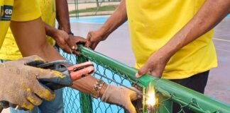 Quadras esportivas do Plano Piloto passam por manutenção