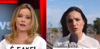 Vídeo: é ou não é Fake News? SBT desmente Globo ao vivo