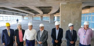 Governador acompanha retomada da obra da nova sede do TRF-1