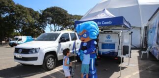 Caesb participa de atividades ambientais no Parque da Cidade