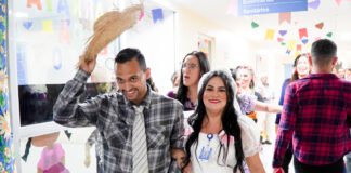 Festa junina alegra internação de ortopedia no Hospital de Base