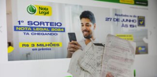 Nota Legal sorteia R$ 3 milhões em prêmios nesta quinta-feira (27)