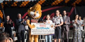 Formatura do Proerd reúne alunos de 11 escolas públicas