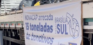Novacap recolhe 15 toneladas de donativos para campanha do GDF