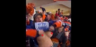 Vídeo: só mais uma loira paganto p3itola no estádio