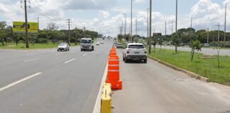 Para obras, acesso a vias da Octogonal e do Sudoeste será interditado a partir de sábado (15)