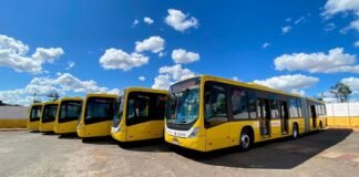 Frota do BRT Sul é renovada com dez novos ônibus articulados