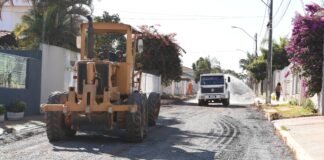 Lotes 1 e 4 do Bernardo Sayão têm obras de drenagem e pavimentação