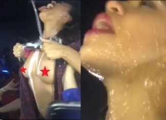 Vídeo +18: nada como um banho de champanhe para a pele