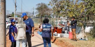 Ação coordenada do GDF acolhe população em situação de rua em Taguatinga