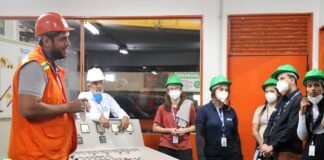 Serviço de Limpeza Urbana recebe visita de servidores e colaboradores do Dnit