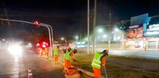 SLU, Novacap e DER aceleram trabalho na Hélio Prates após quebra de contrato com empresa