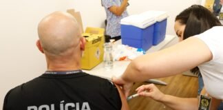 Saúde promove vacinação de trabalhadores da Secretaria Nacional de Políticas Penais
