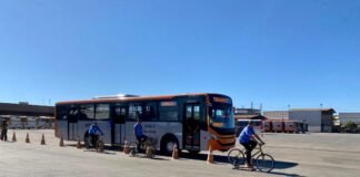 Treinamento coloca motoristas de ônibus no lugar de ciclistas