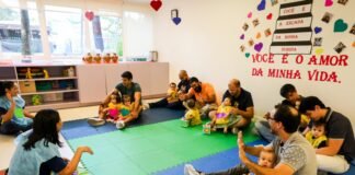 Dia dos Pais no Berçário Buriti reúne 60 famílias
