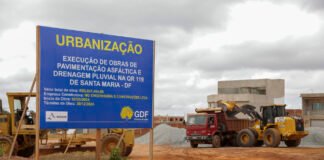 Obras de infraestrutura na QR 119 de Santa Maria vão beneficiar 700 famílias