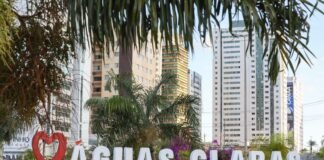 Para obras, trecho de avenida de Águas Claras será interditado de sexta (23) a segunda (26)