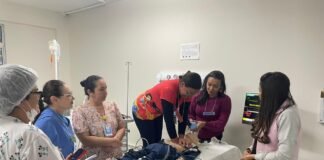 Profissionais são capacitados sobre parada cardiorrespiratória em pediatria