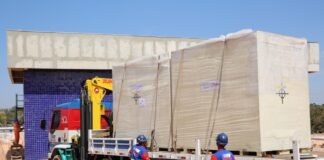 Mais equipamentos de alta tecnologia da Elevatória Lago Norte chegam ao DF