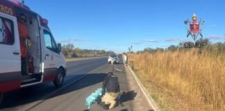 Ciclista Morre Atropelado na BR-020 em Planaltina