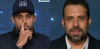 Vídeo de Pablo Marçal insinuando que Boulos usa dr0gas no debate viraliza na Web