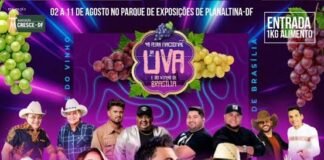 4ª Feira Nacional da Uva e do Vinho de Brasília antecipará entrada